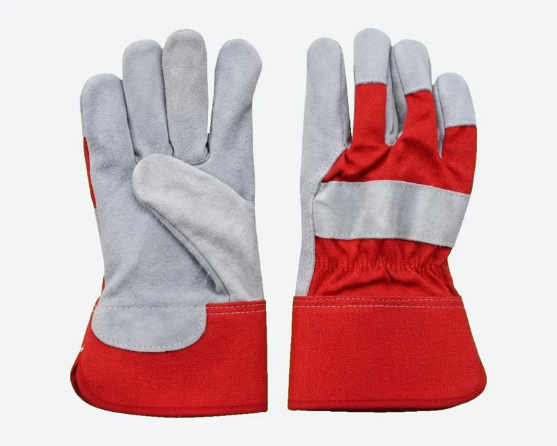 Leather Palm Work Gloves