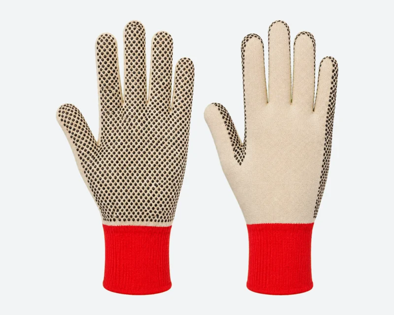 PVC-Dotted Cotton Drill Gloves