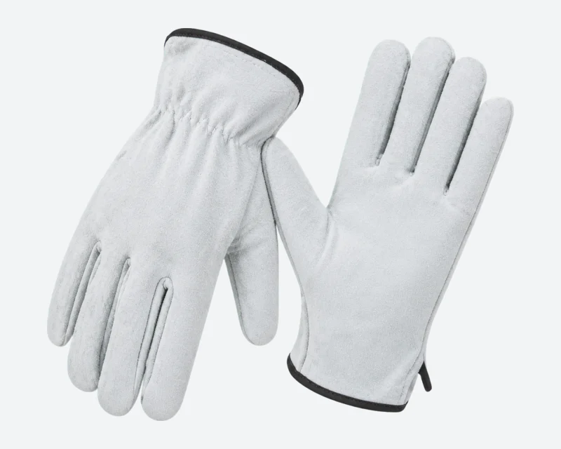Buffalo-Split Extended-Cuff Gloves
