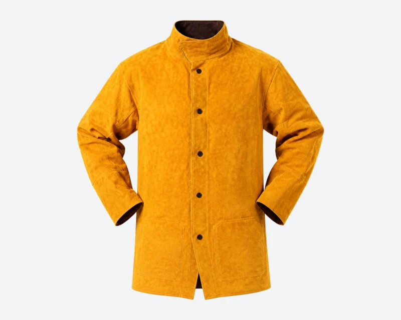Long Front-Split Welding Jacket