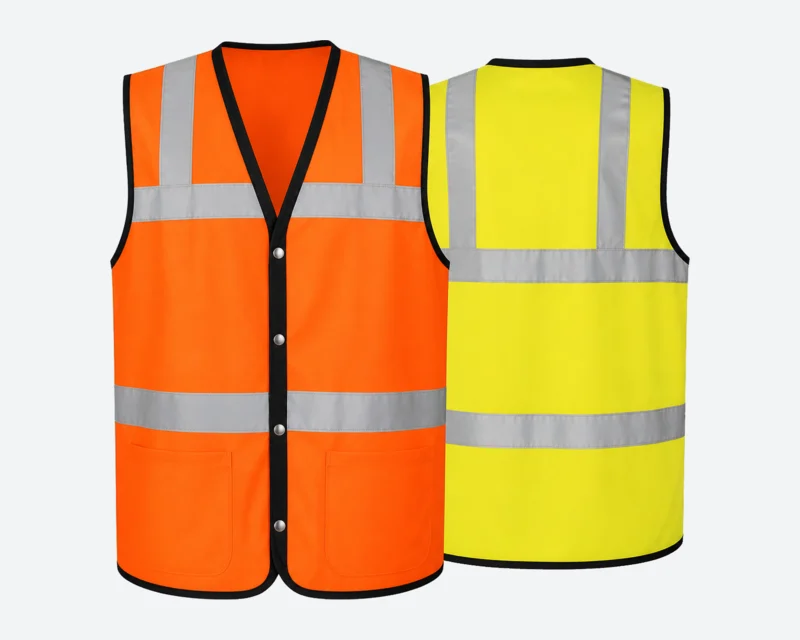 Tape-Detail Sleeveless Workwear