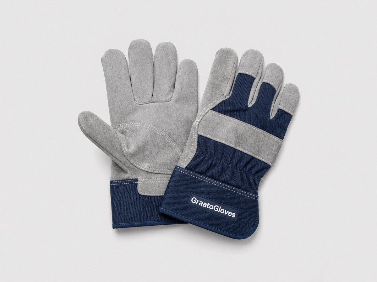 Economy work gloves for high-volume job site use